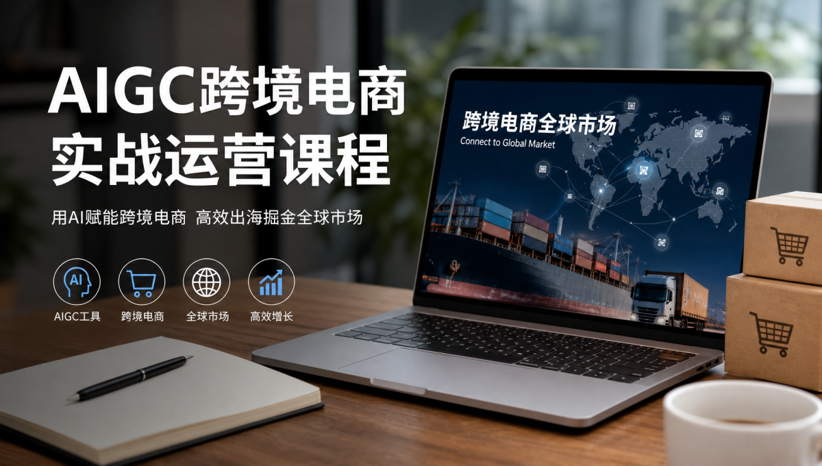 抢占数字出海新风口——AIGC跨境电商专业课程优势解读