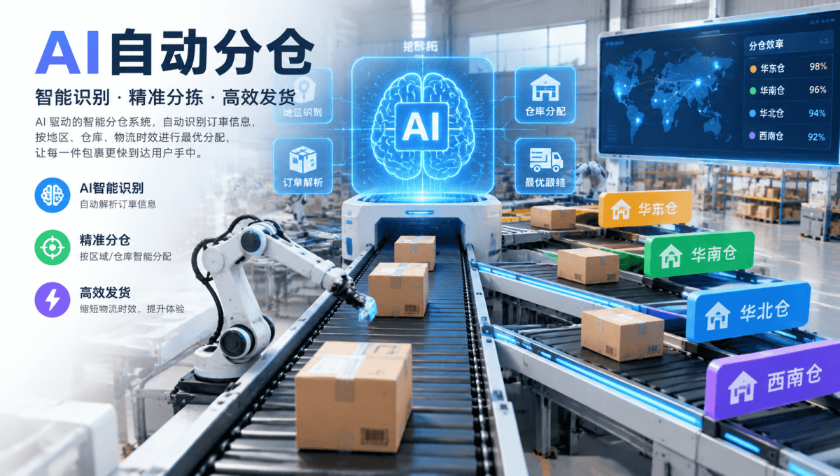 AI驱动供应链与履约：从“拍脑袋补货”到“看数据履约”