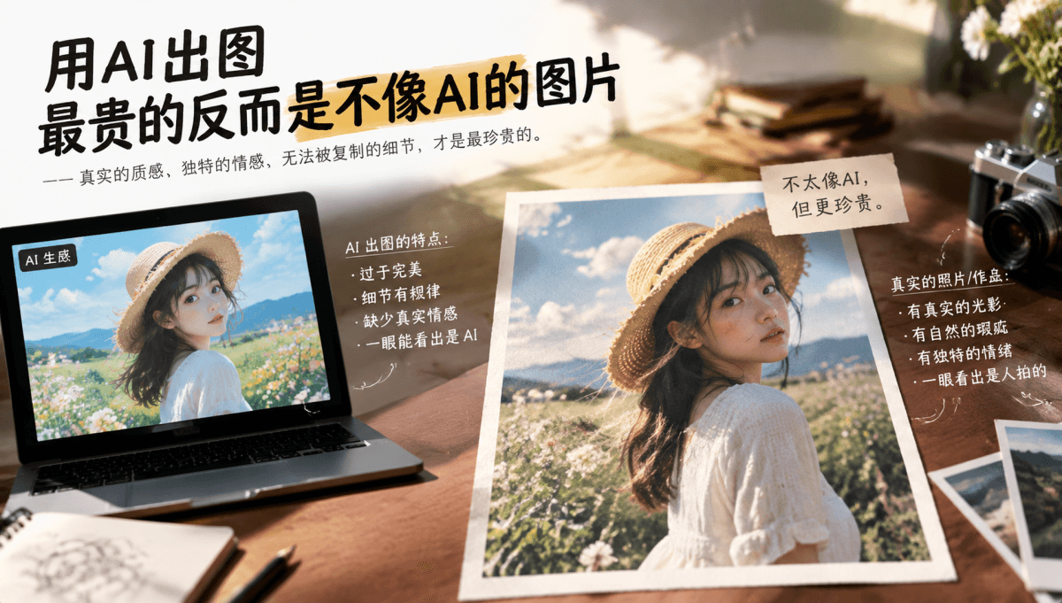 素材量产时代，最贵的反是“不像 AI”